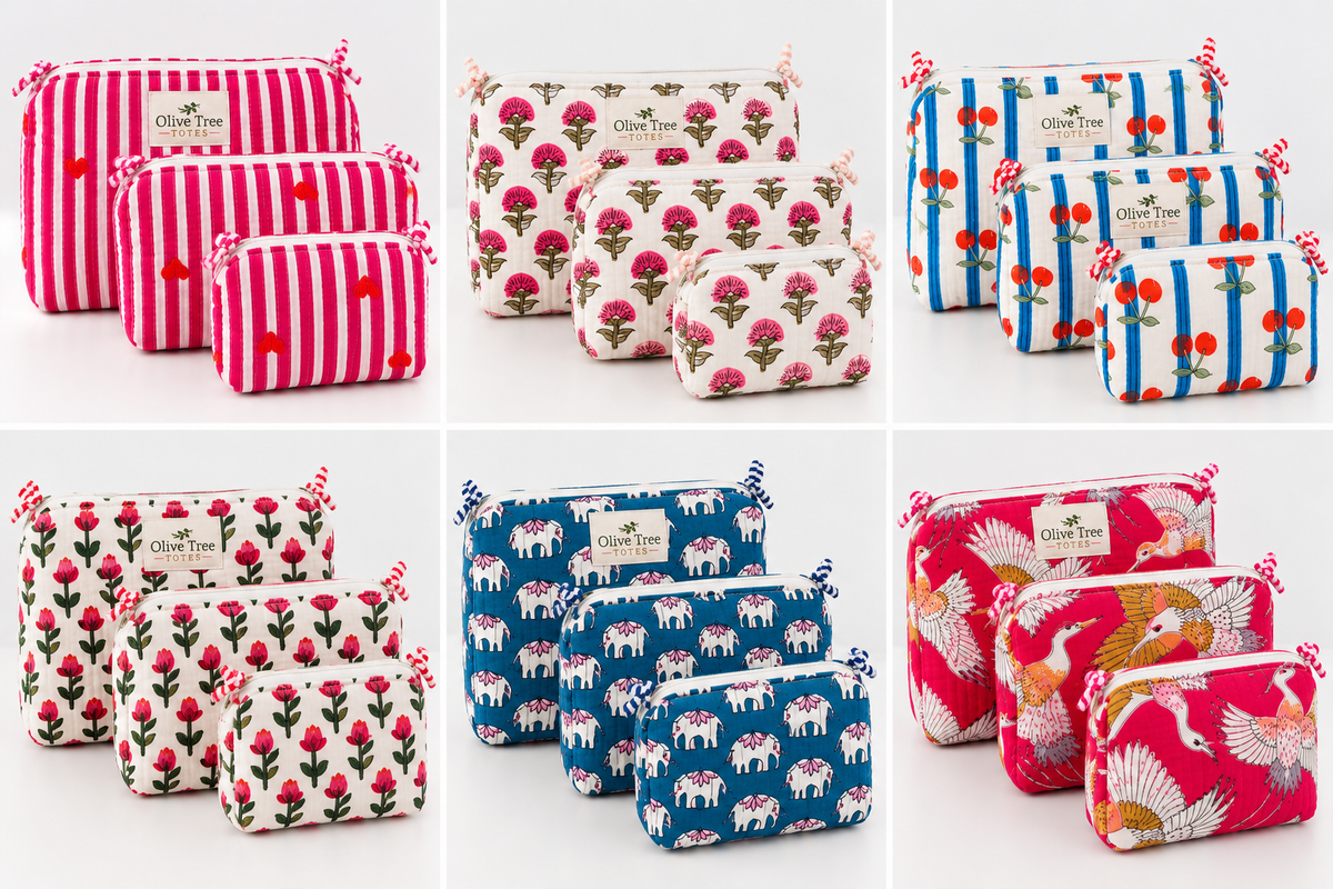 3 Piece Pouch Sets